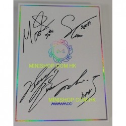 簽名版MAMAMOO - WHITE WIND...