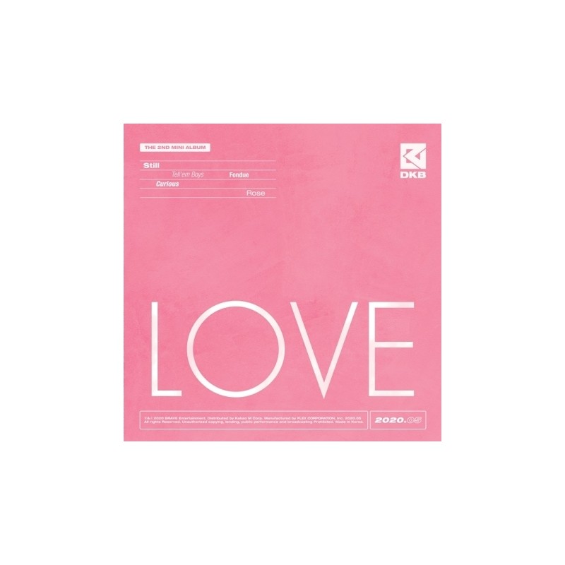 DKB - LOVE (2ND MINI ALBUM)