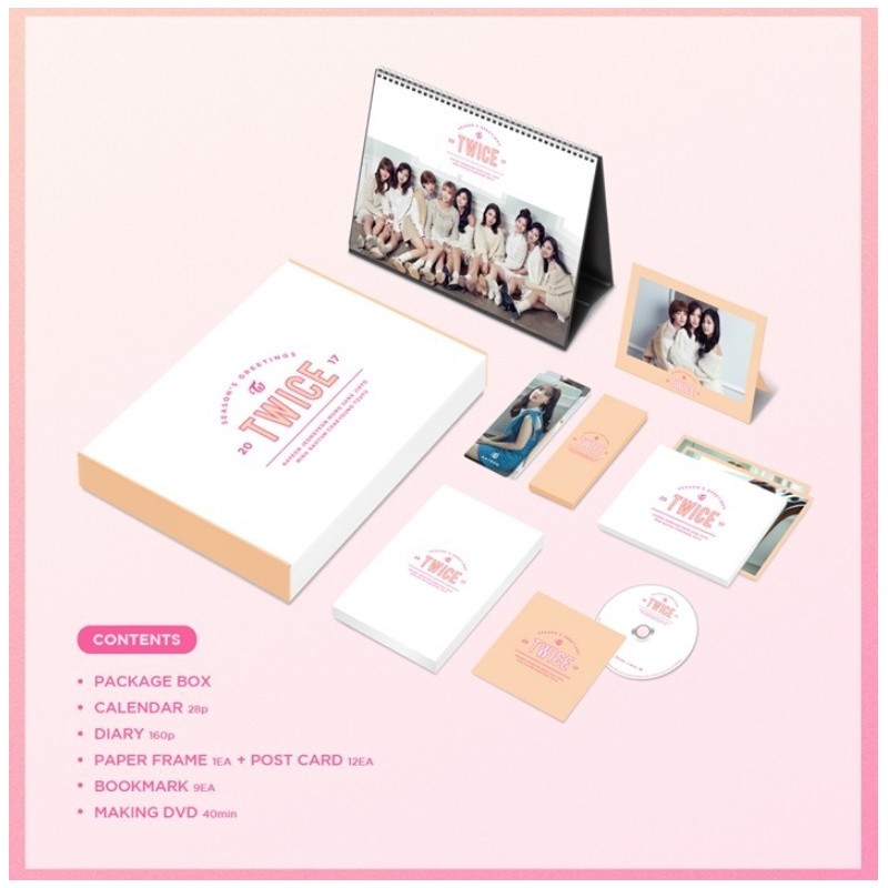 TWICE~2017 SEASON'S GREETINGS 韓版