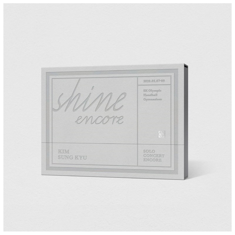 金聖圭 - KIM SUNG KYU SOLO CONCERT [SHINE ENCORE] DVD (2 DISC)