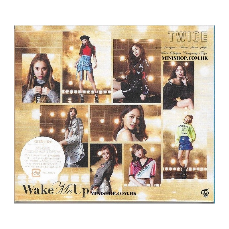TWICE Wake Me Up Wake Me Up [初回限定盤B, CD+DVD]