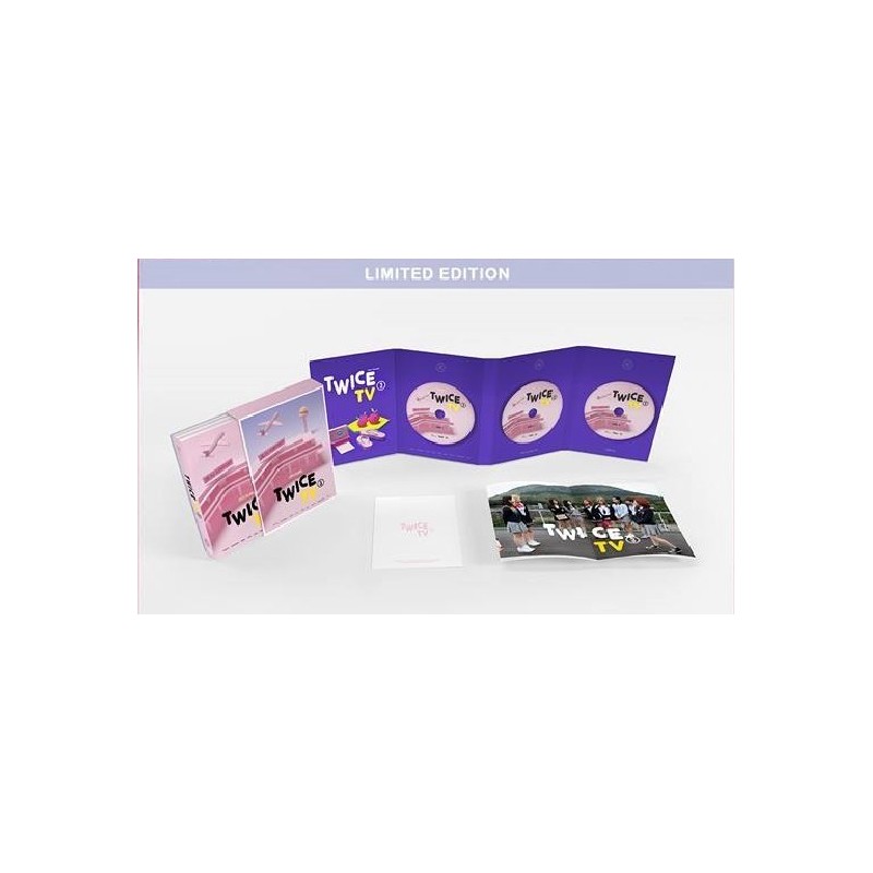 TWICE TV3 DVD LIMITED EDITION 韓版