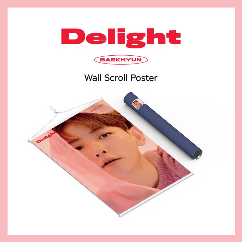 BAEKHYUN - WALL SCROLL POSTER (CHEMISTRY VER)