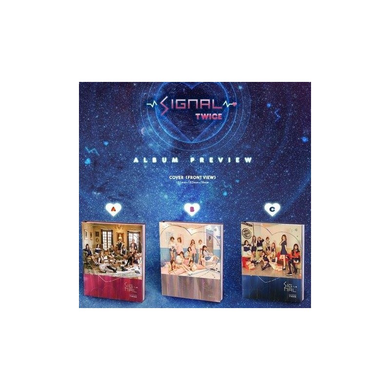 TWICE - SIGNAL (4TH MINI ALBUM)韓版