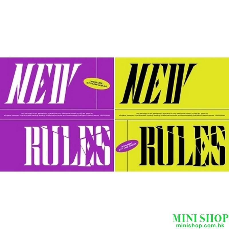 WEKI MEKI - NEW RULES (4TH MINI ALBUM)
