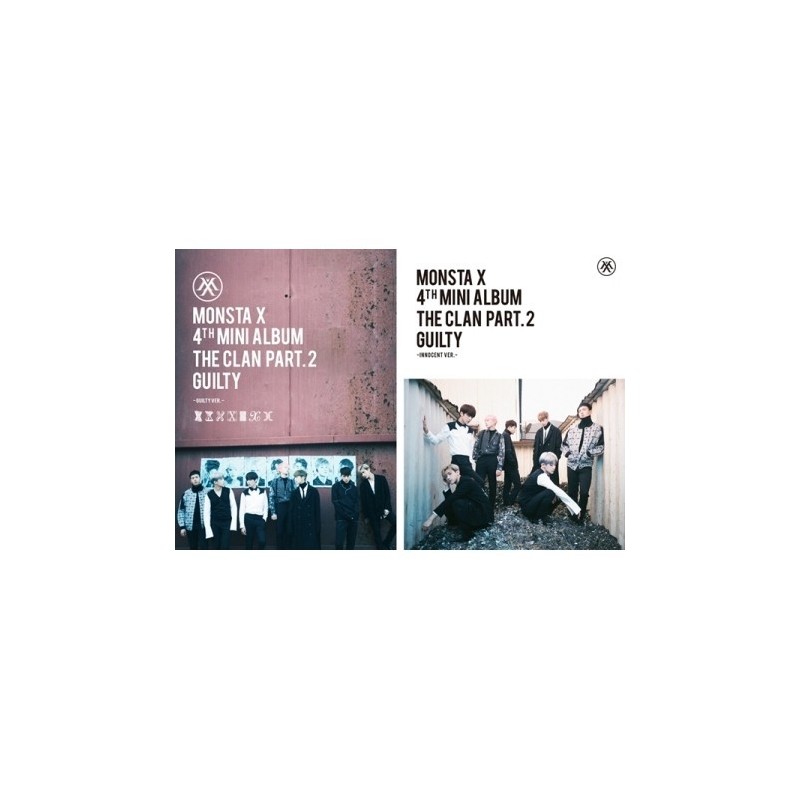 MONSTA X - Mini Album Vol.4 [THE CLAN 2.5 PART.2 GUILTY]韓版