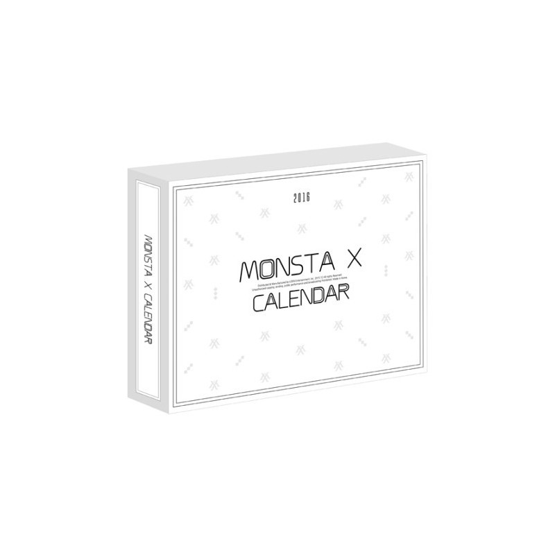 MONSTA X  2016 Calendar 韓版