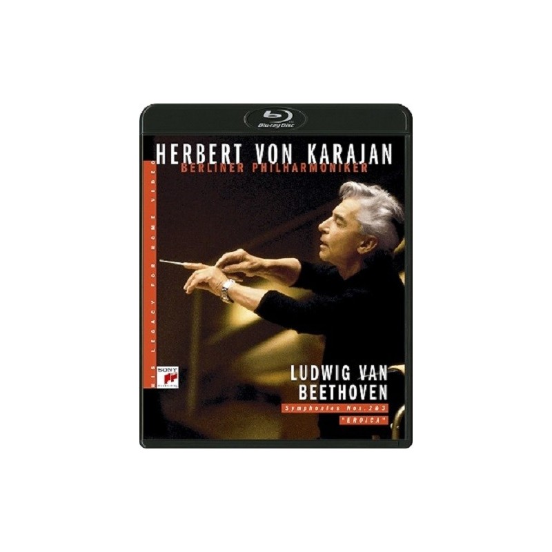 'HERBERT VON KARAJAN - BEETHOVEN: SYMPHONIES NOS. 2 & 3 ''''EROICA'''''