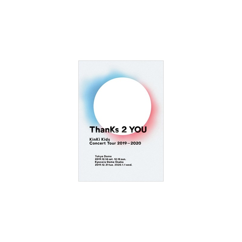 通常DVD KinKi Kids Concert Tour 2019-2020 ThanKs 2 YOU