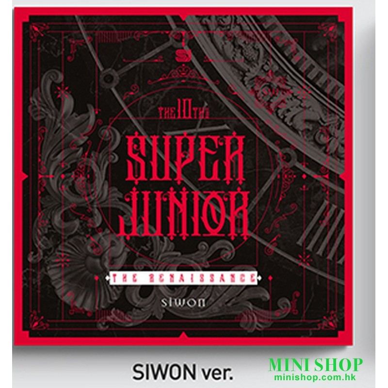 始源版  Siwon SUPER JUNIOR - VOL.10 THE RENAISSANCE (SQUARE STYLE)