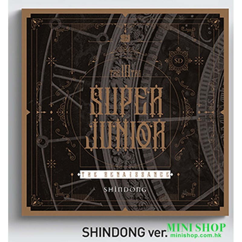 神童版 Shindong  SUPER JUNIOR - VOL.10 THE RENAISSANCE (SQUARE STYLE)