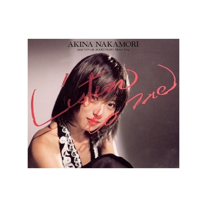 中森明菜 AKINA NAKAMORI 2CD ISTEN TO ME - 1991.7.27-28 MAKUHARI MESSE LIVE