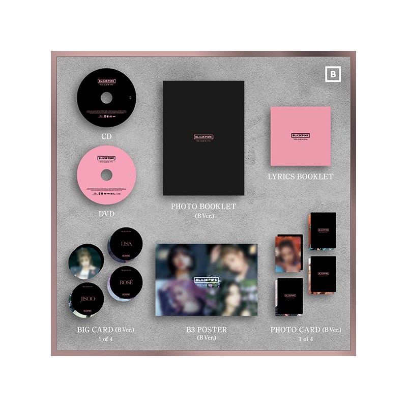 BLACKPINK THE ALBUM-JP ver.- 初回限定盤(B Ver.)