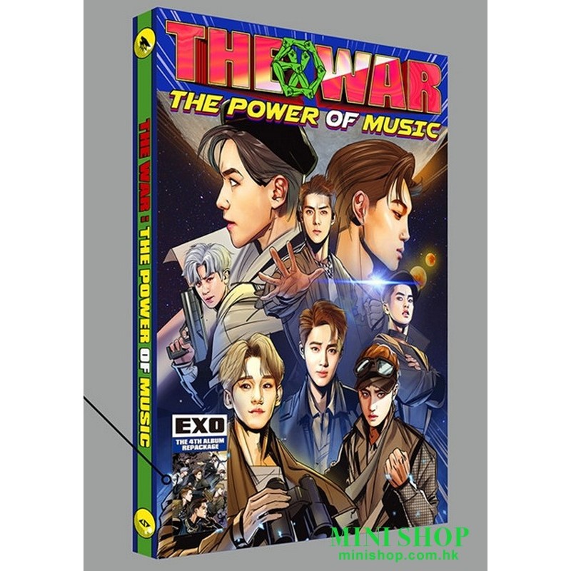 EXO - [C]VOL.4 REPACKAGE [THE WAR: THE POWER OF MUSIC] (CHINESE VER.)