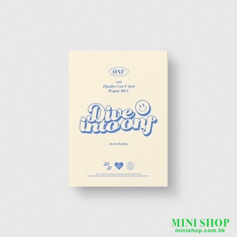 [DVD] ONF - THE 1ST REALITY [Dive into ONF] DVD
