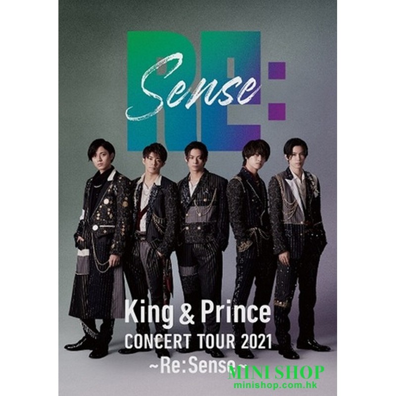 King & Prince／King & Prince CONCERT TOUR 2021〜Re:Sense〜通常盤 (2DVD) 台壓