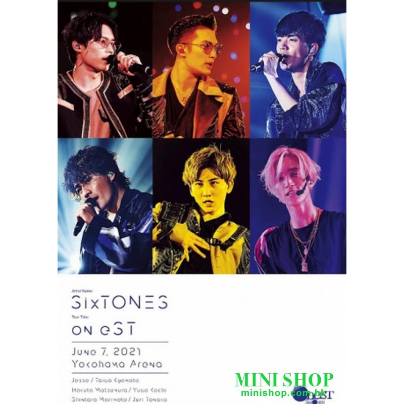 SixTONES／on est演唱會 普通盤 (2DVD) 台壓