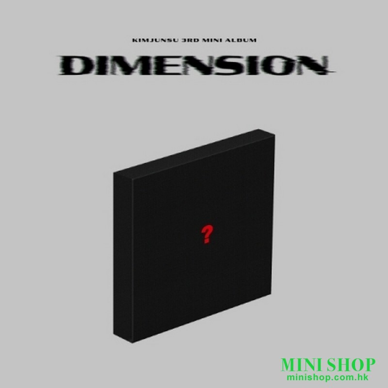 KIMJUNSU 3rd MINI ALBUM [DIMENSION]