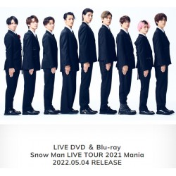 初回BD Snow Man LIVE TOUR 2021 Mania